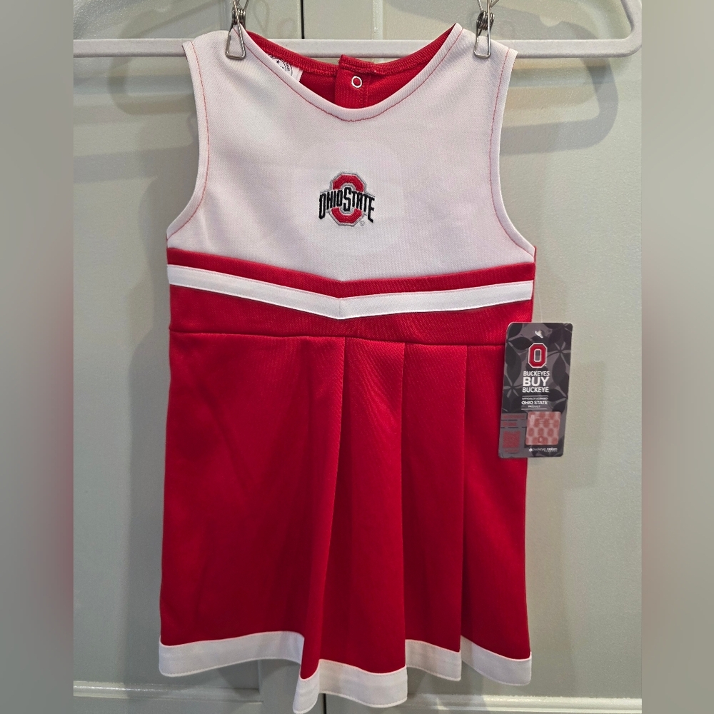 Rivalry Threads 18mo Ohio State Buckeyes Cheerleader Uniform NWT